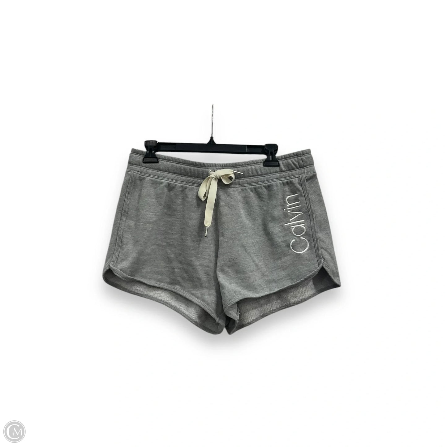 Athletic Shorts By Calvin Klein Performance In Grey, Size: M