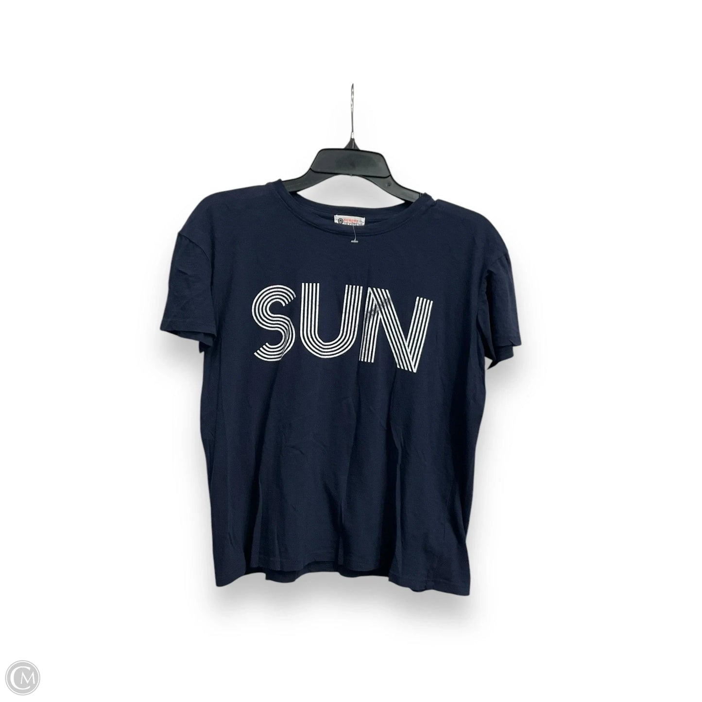 Top Short Sleeve By Sundry In Blue, Size: Xs