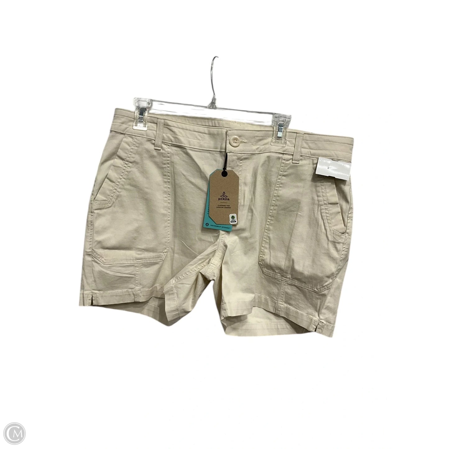 Athletic Shorts By Prana In Tan, Size: 1x