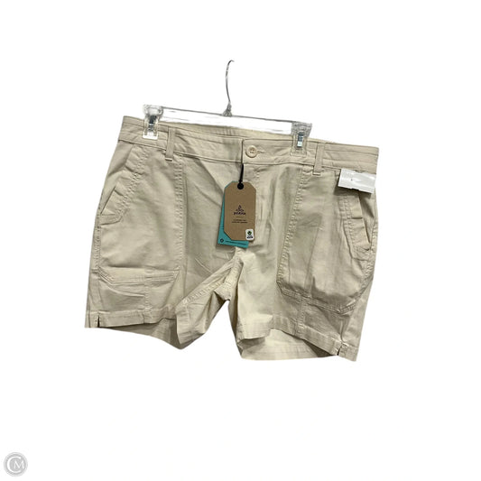 Athletic Shorts By Prana In Tan, Size: 1x