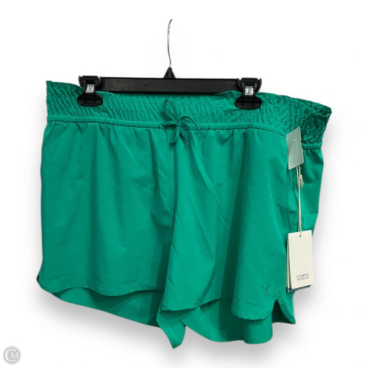 Athletic Shorts By Carve Designs In Green, Size: Xl