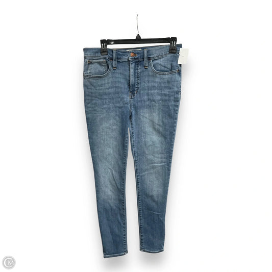 Jeans Skinny By Madewell In Blue Denim, Size: 6
