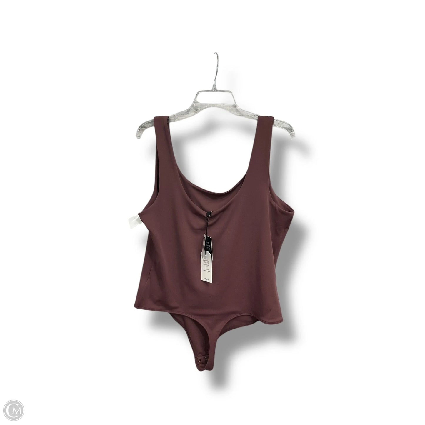 Bodysuit By Express In Purple, Size: Xl