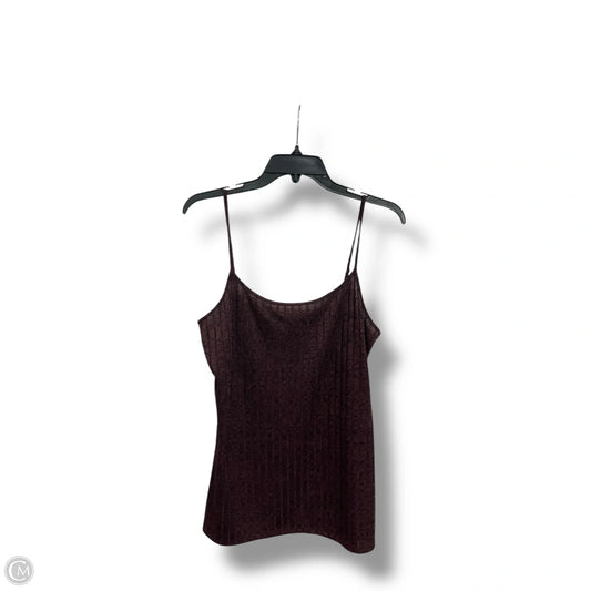 Tank Top By Loft In Purple, Size: Xl