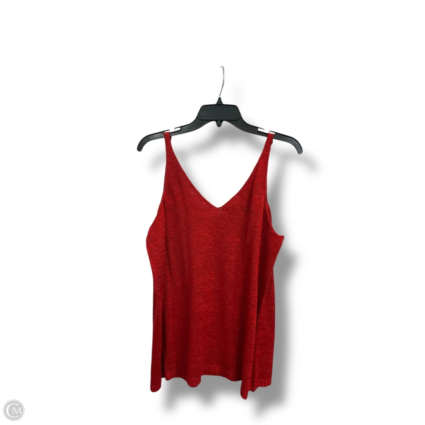 Top Sleeveless By Maurices In Red, Size: Xl
