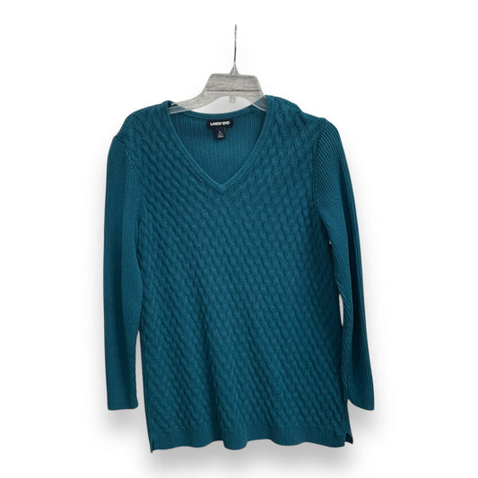 Sweater By Lands End In Teal, Size: L