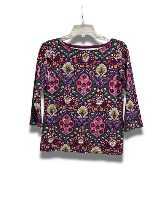 Top 3/4 Sleeve By Talbots In Multi-colored, Size: S