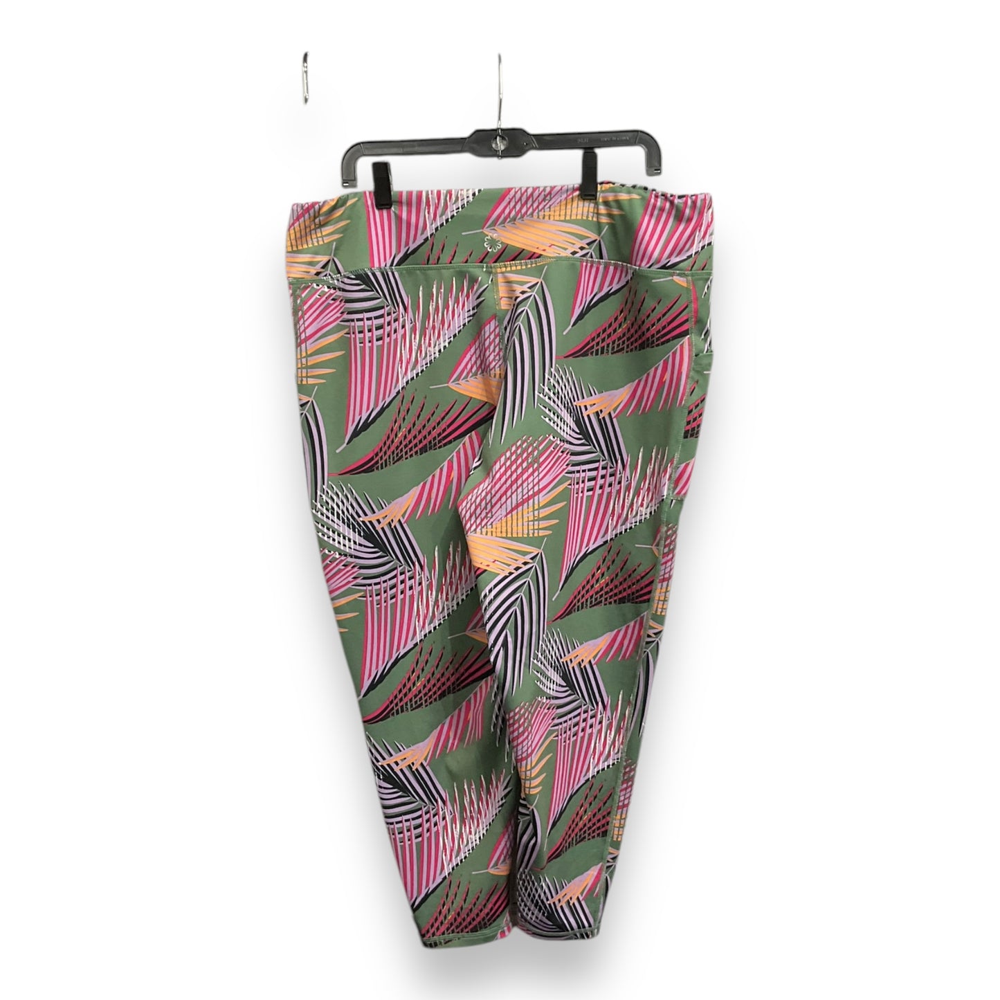 Athletic Capris By Pro Player In Multi-colored, Size: 2x