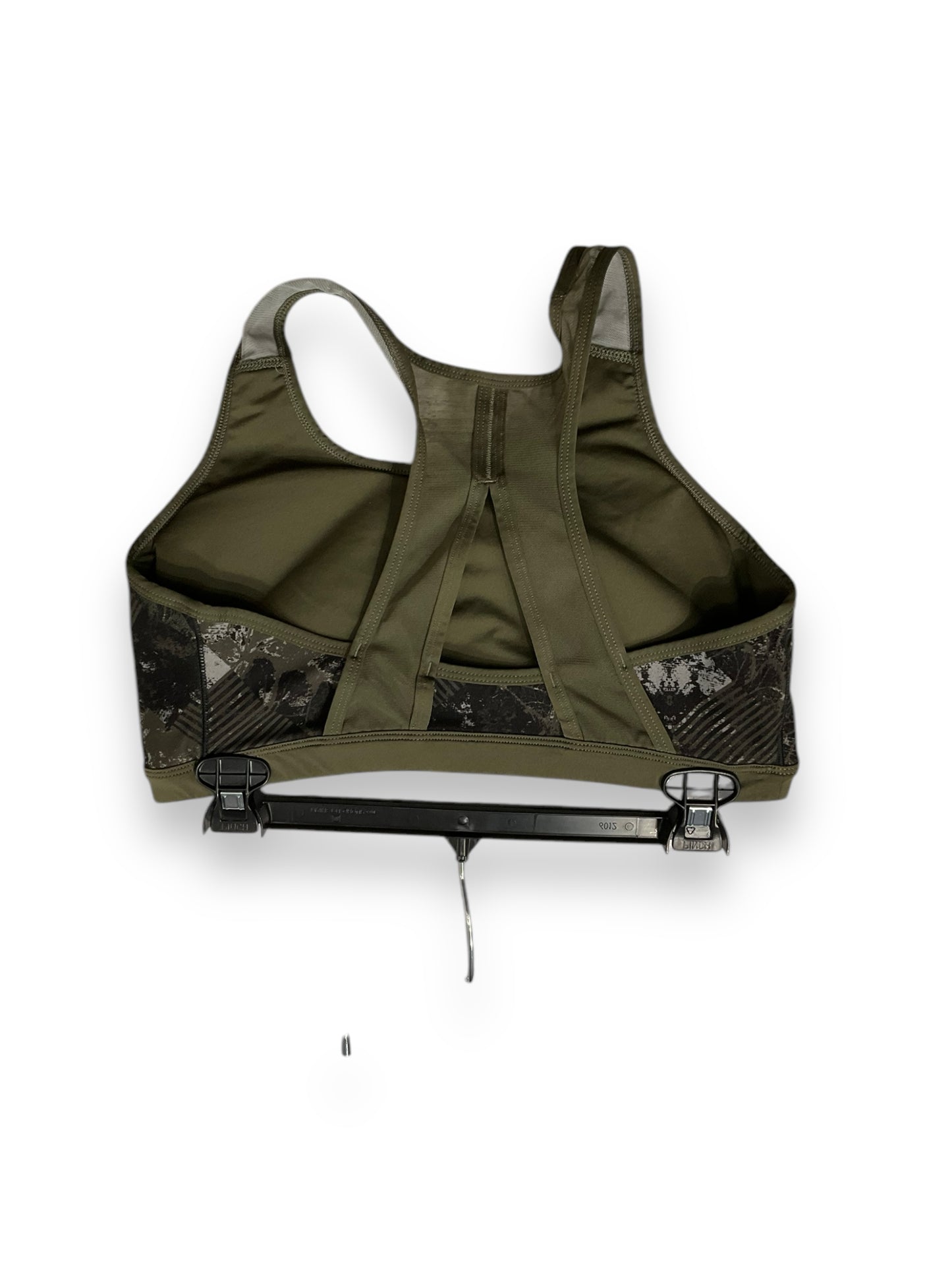 Athletic Bra By Bcg In Camouflage Print, Size: L