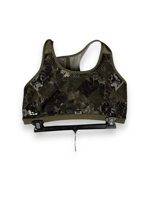 Athletic Bra By Bcg In Camouflage Print, Size: L