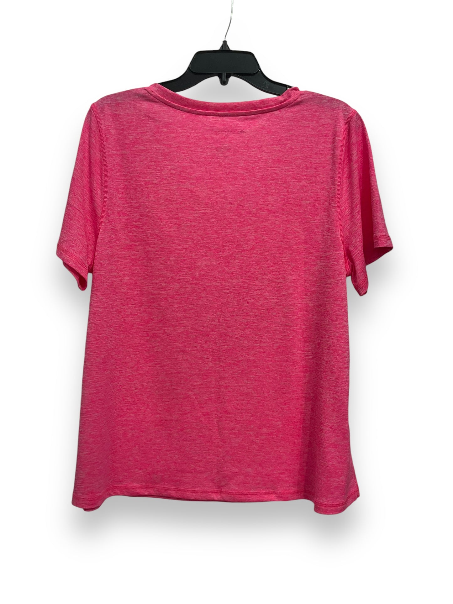 Athletic Top Short Sleeve By Ideology In Pink, Size: 1x