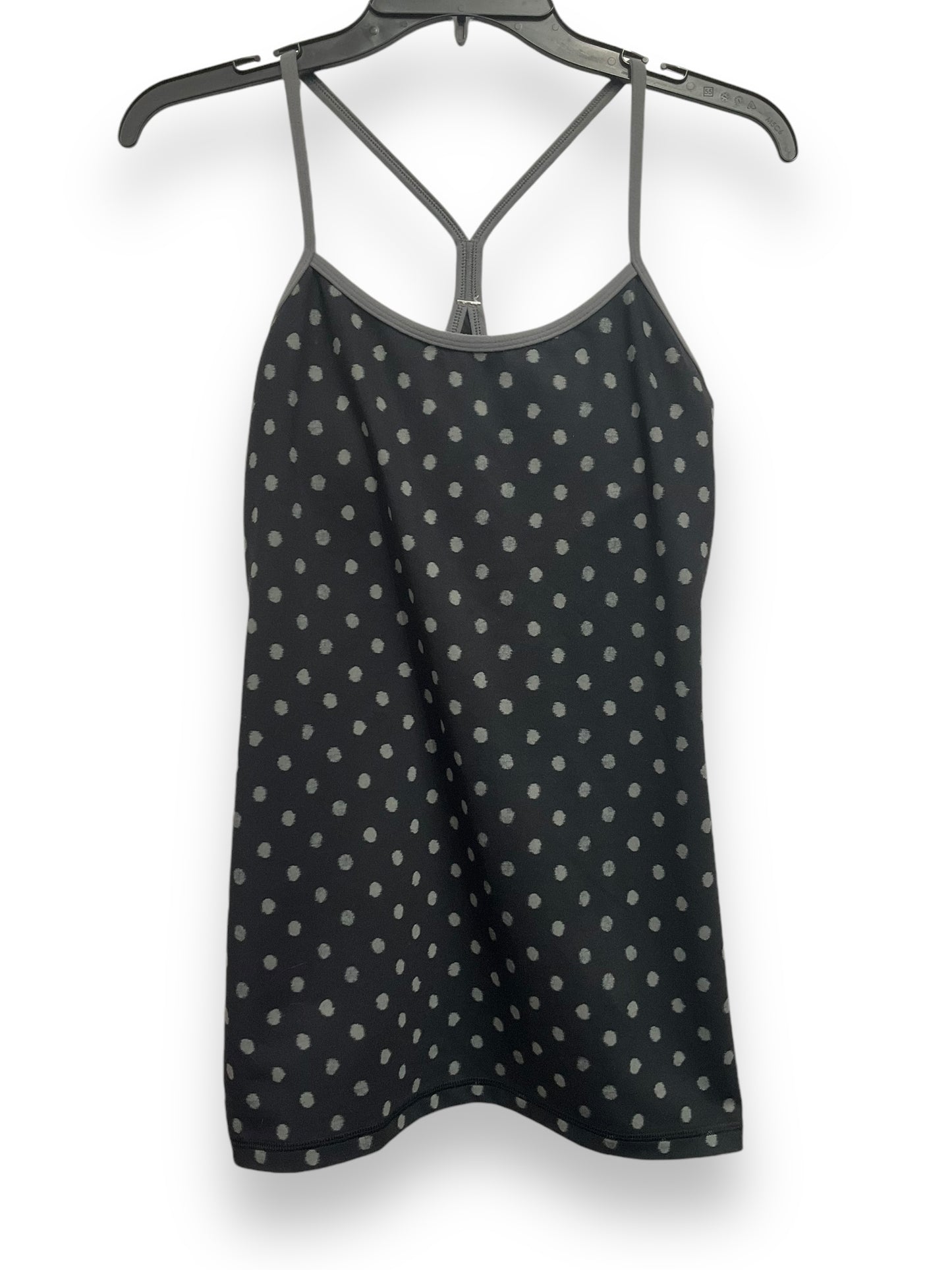 Athletic Tank Top By Lululemon In Polkadot Pattern, Size: 8