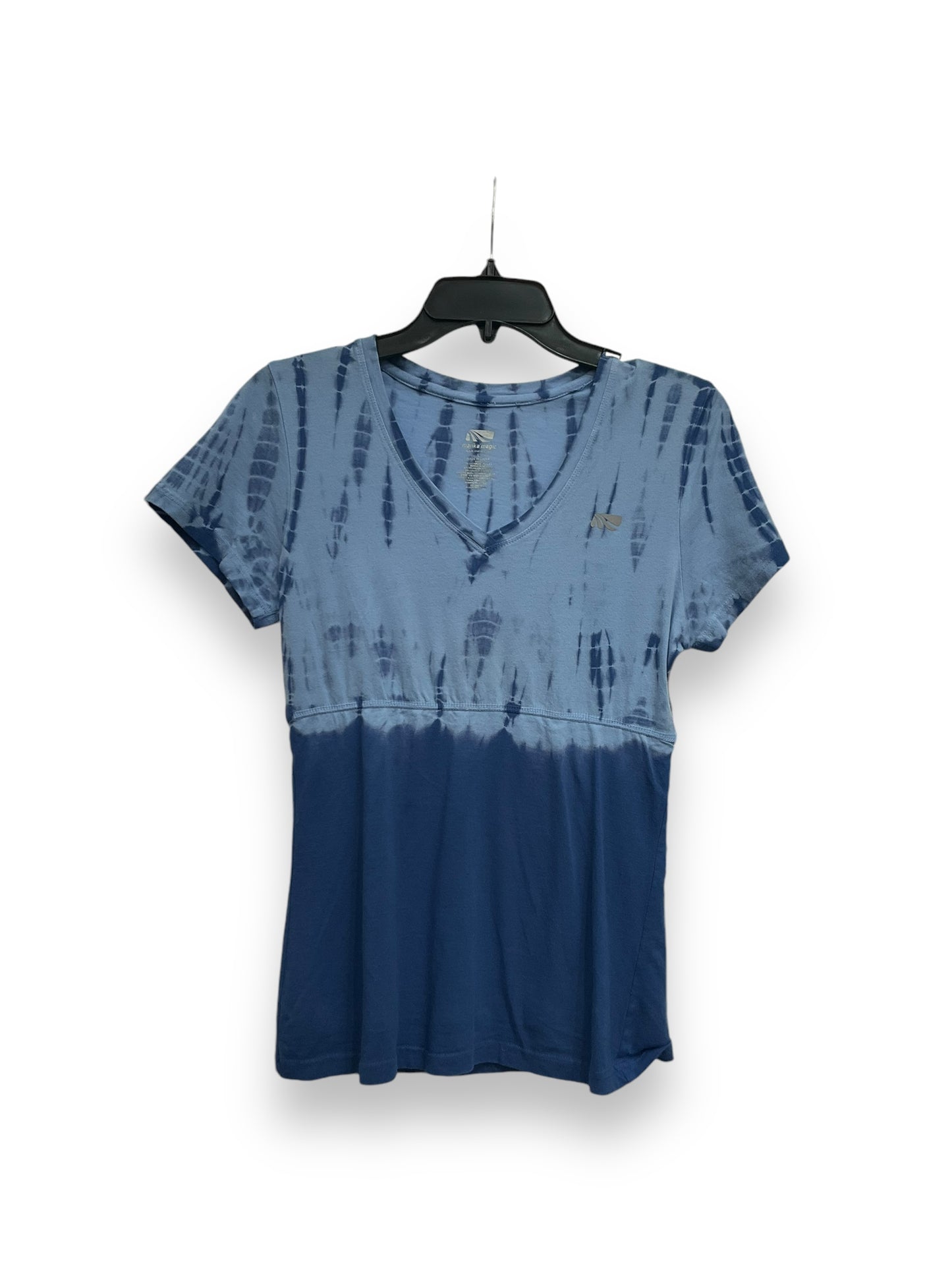 Athletic Top Short Sleeve By Clothes Mentor In Blue, Size: L