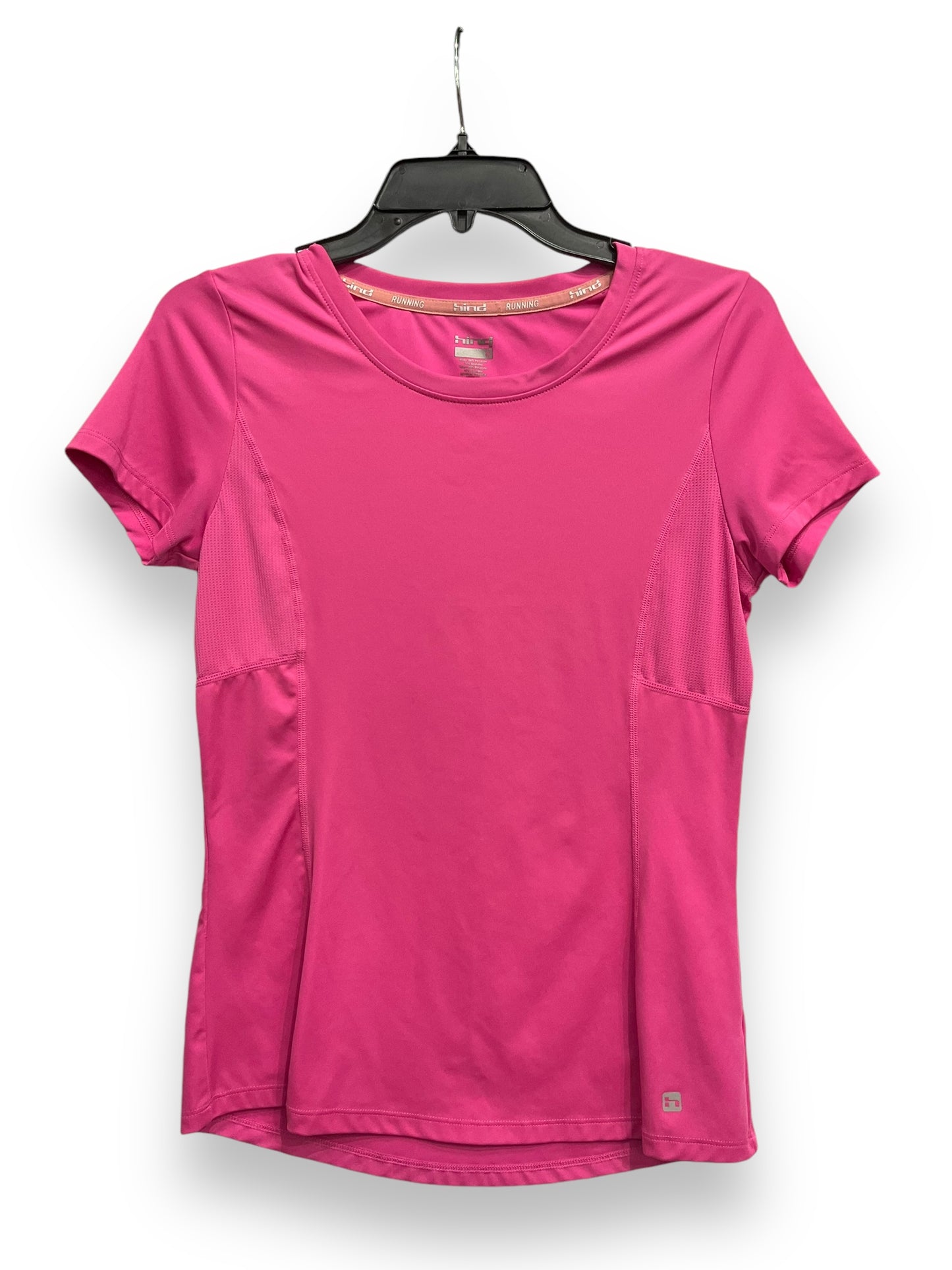 Athletic Top Short Sleeve By Hind In Pink, Size: S