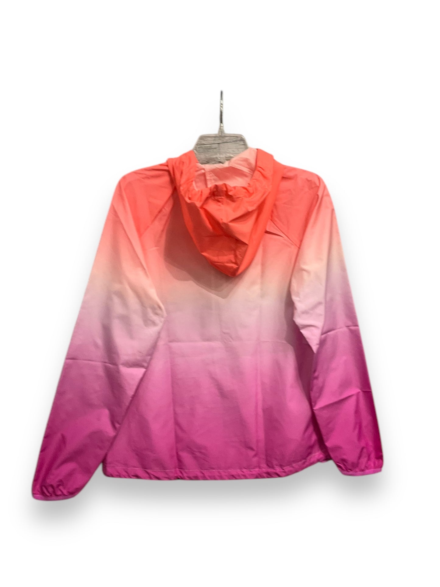 Athletic Jacket By Fila In Ombre Print, Size: M