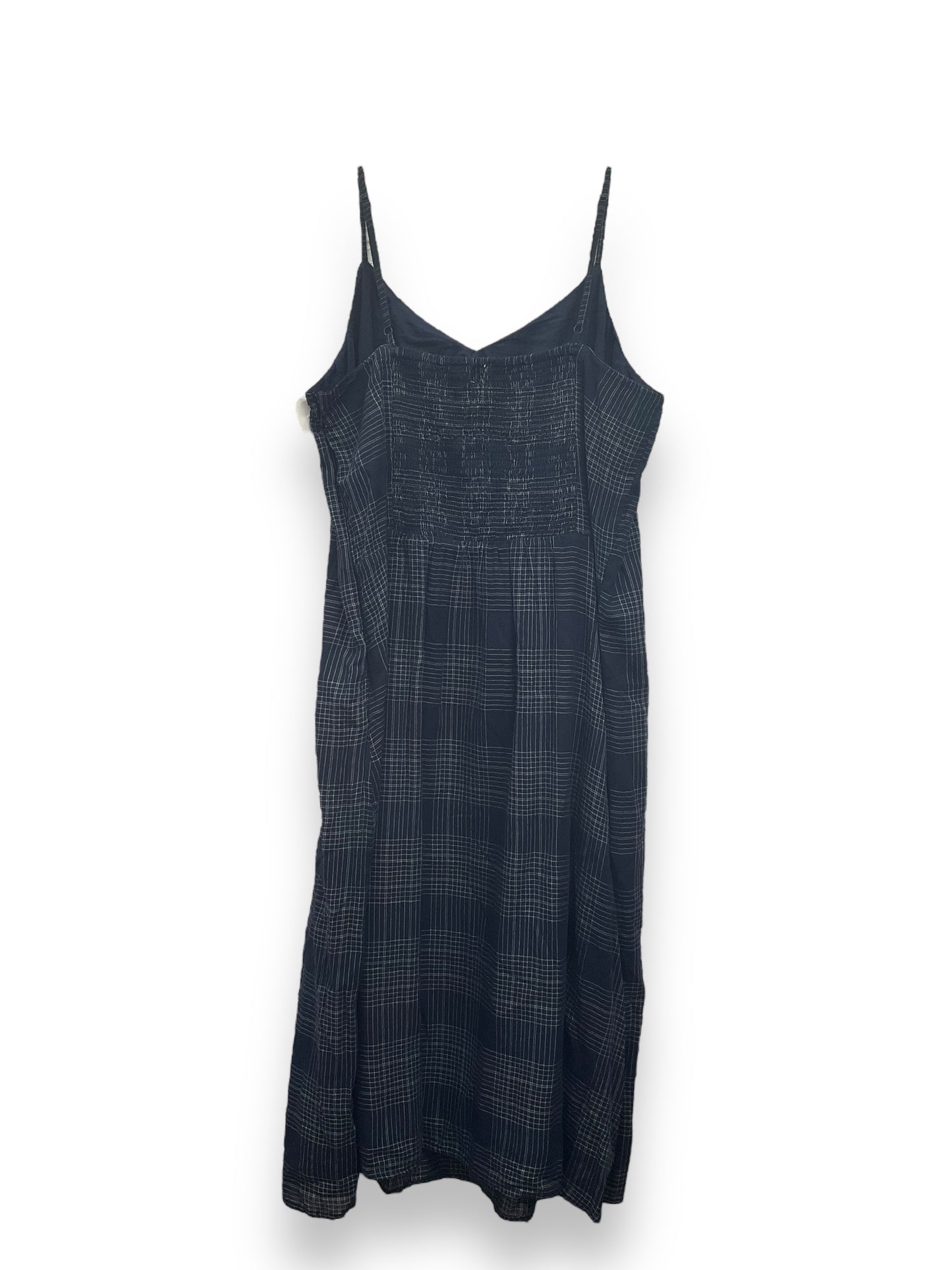 Plaid Pattern Dress Casual Midi Old Navy, Size Xl