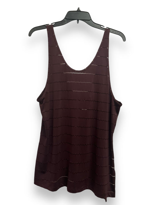 Athletic Tank Top By Athleta In Purple, Size: L