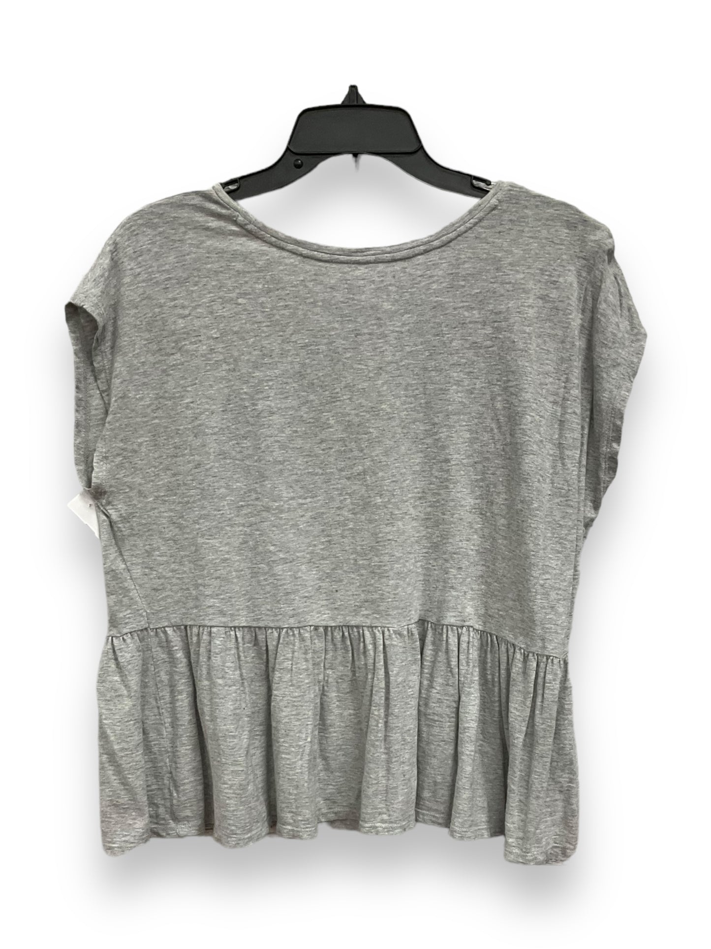 Grey Top Sleeveless Loft, Size S