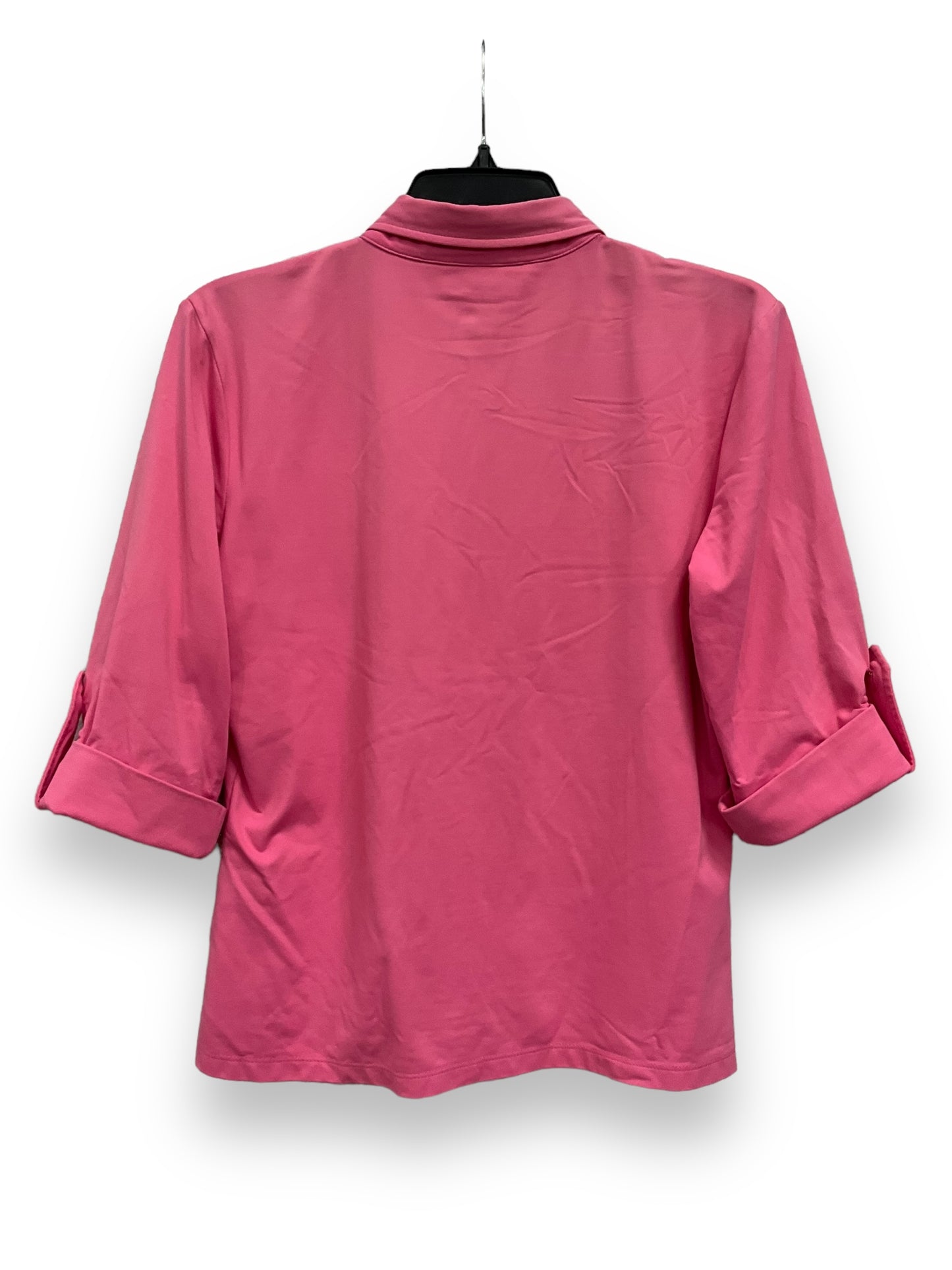 Pink Top 3/4 Sleeve J Mclaughlin, Size S