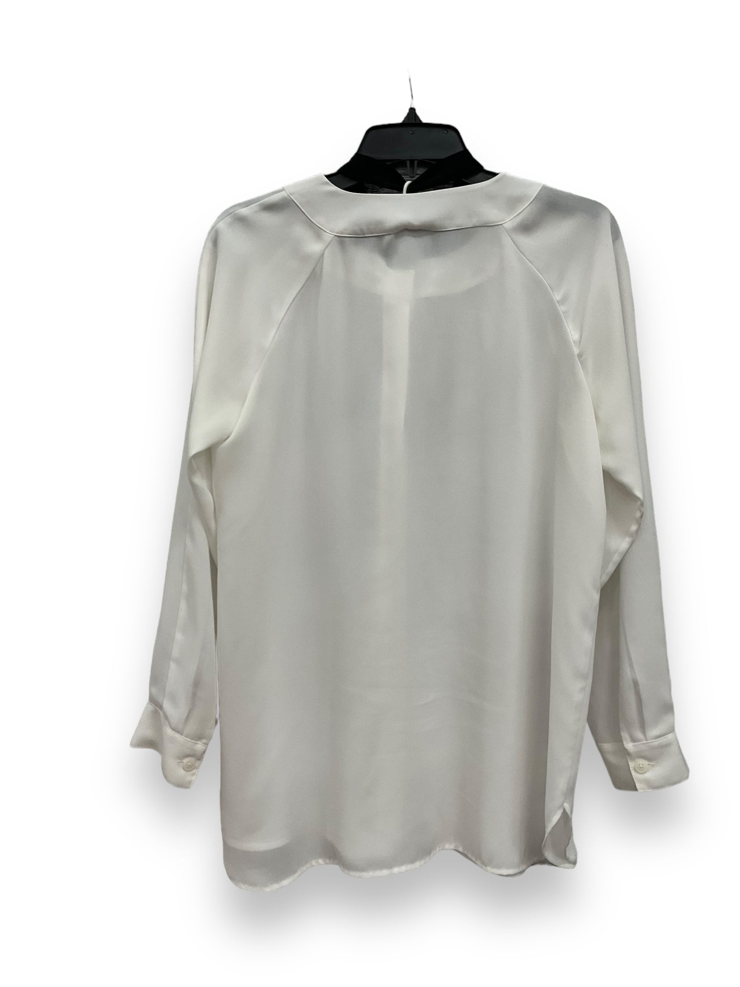 White Blouse Long Sleeve Cabi, Size S