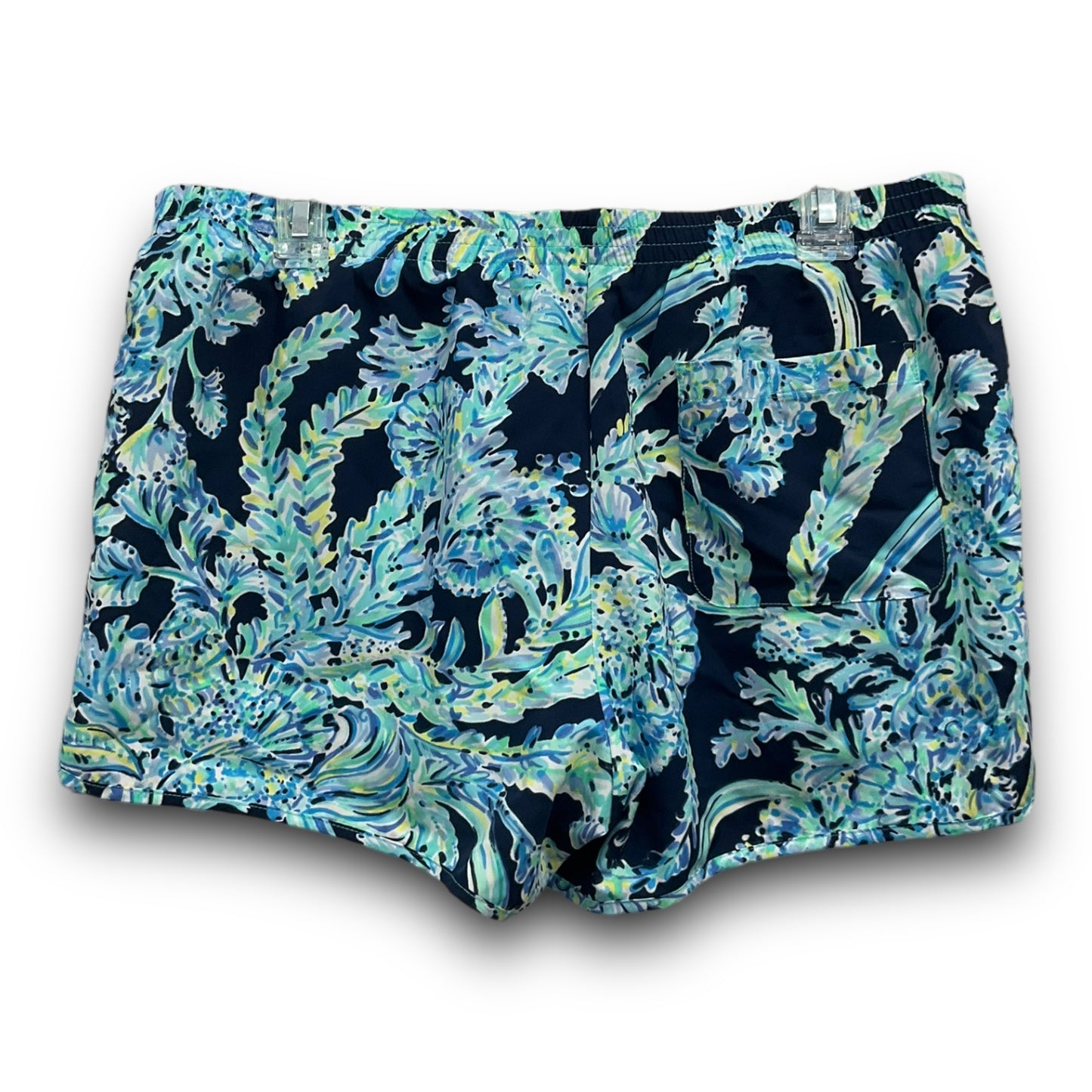 Blue & Green Athletic Shorts Lilly Pulitzer, Size L