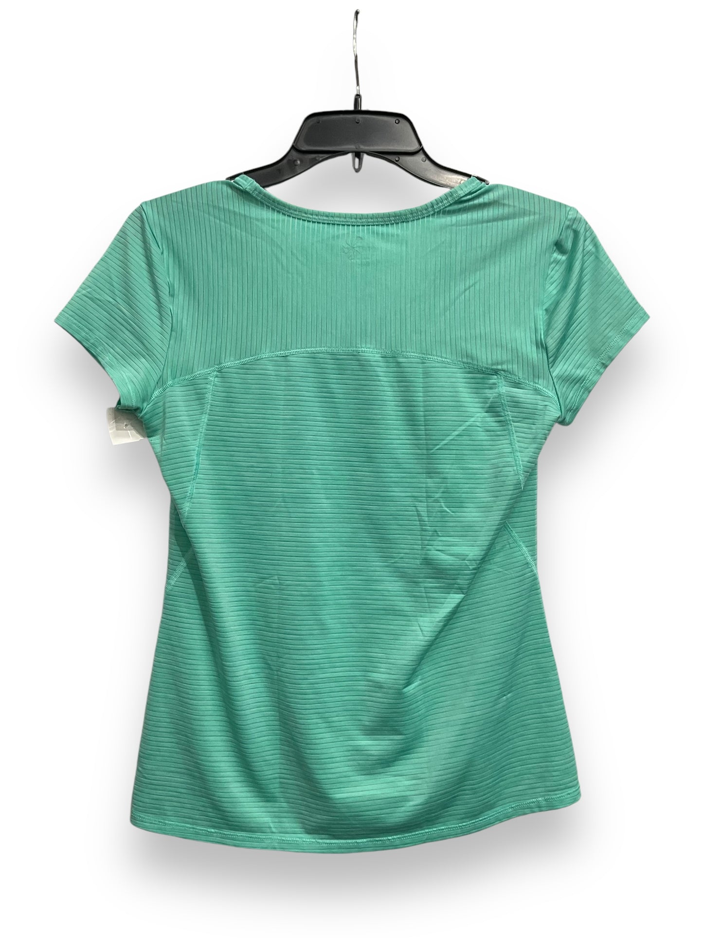 Athletic Top Short Sleeve By Athleta In Aqua, Size: S