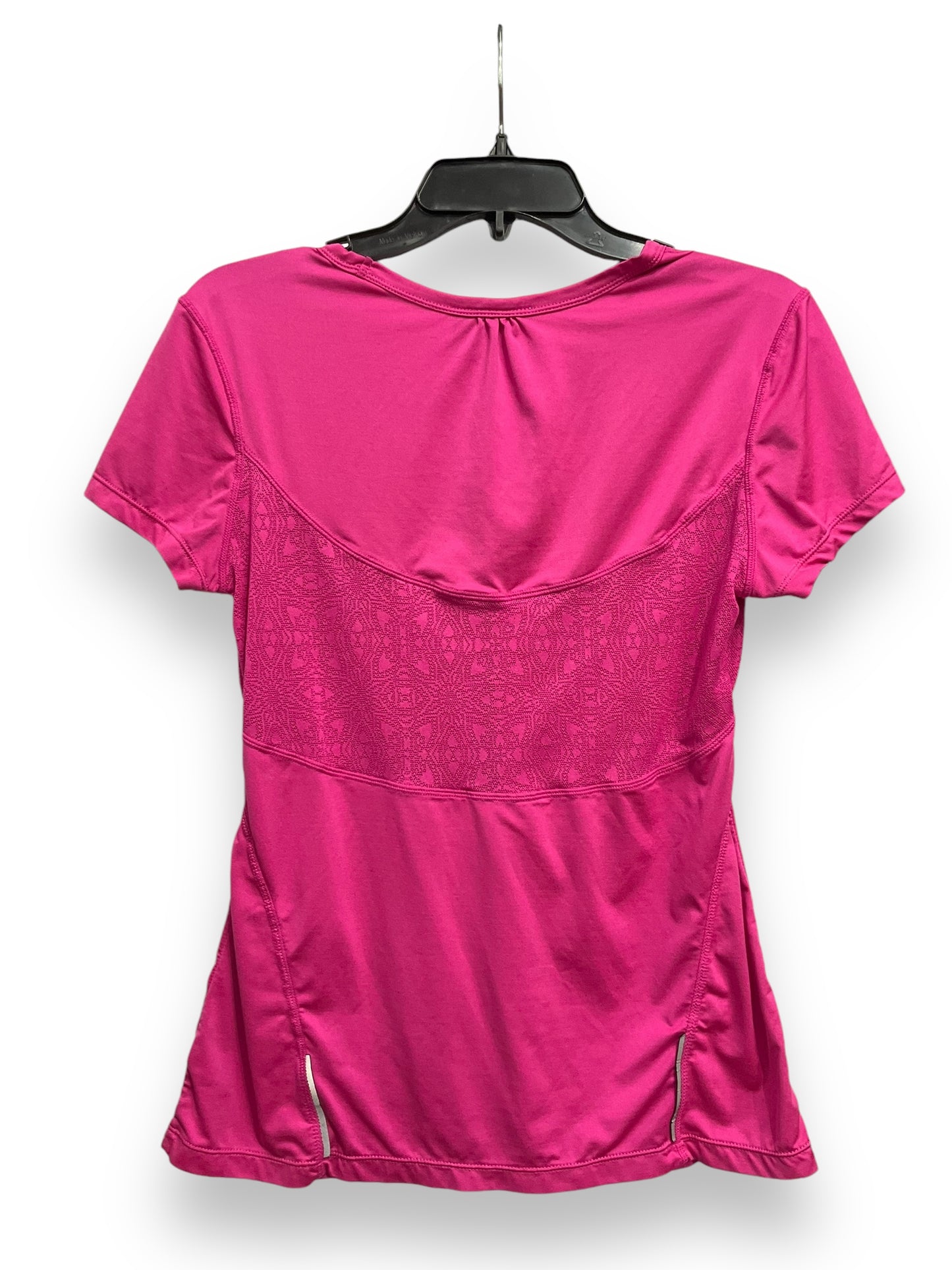 Athletic Top Short Sleeve By Athleta In Pink, Size: S