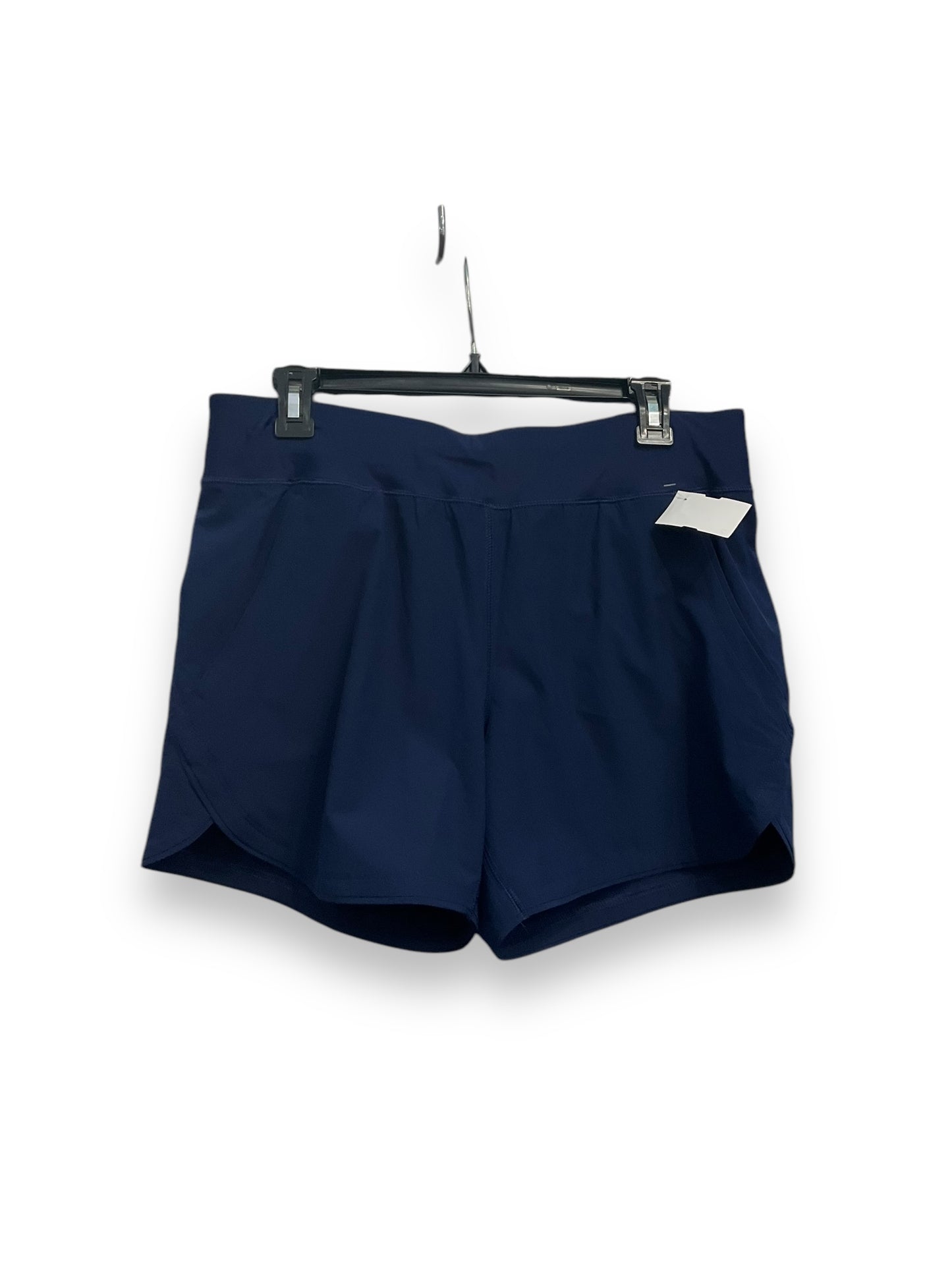 Athletic Shorts By Lands End In Blue, Size: M