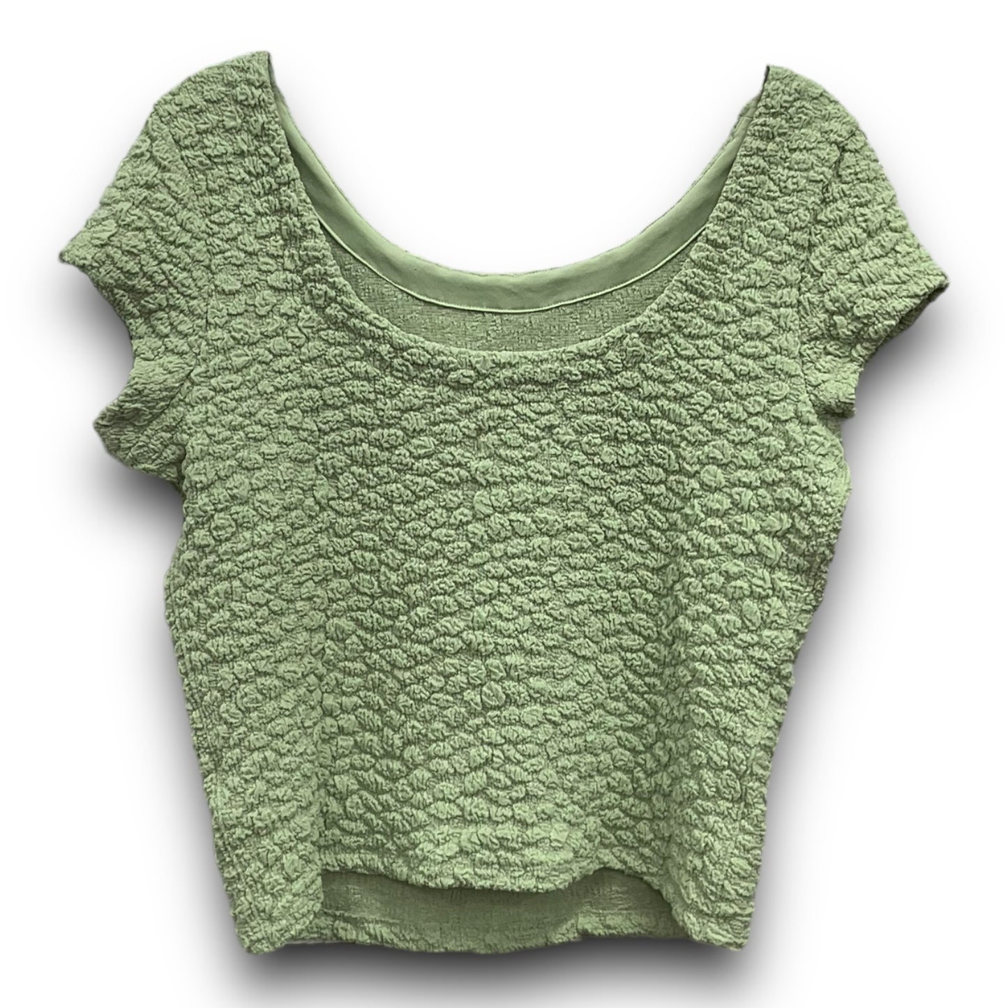 Green Top Short Sleeve Maeve, Size M