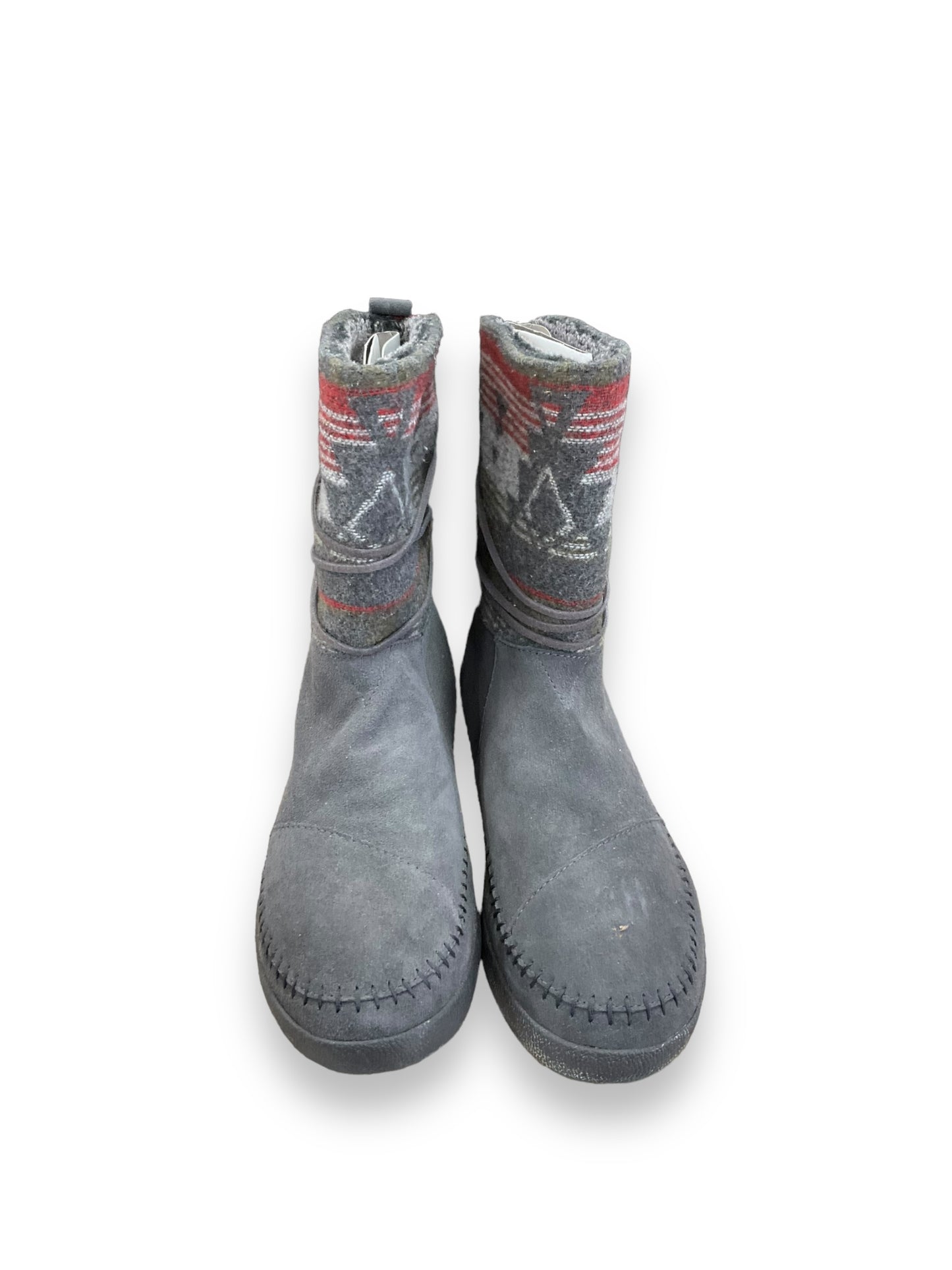 Boots Snow By Toms In Grey, Size: 10