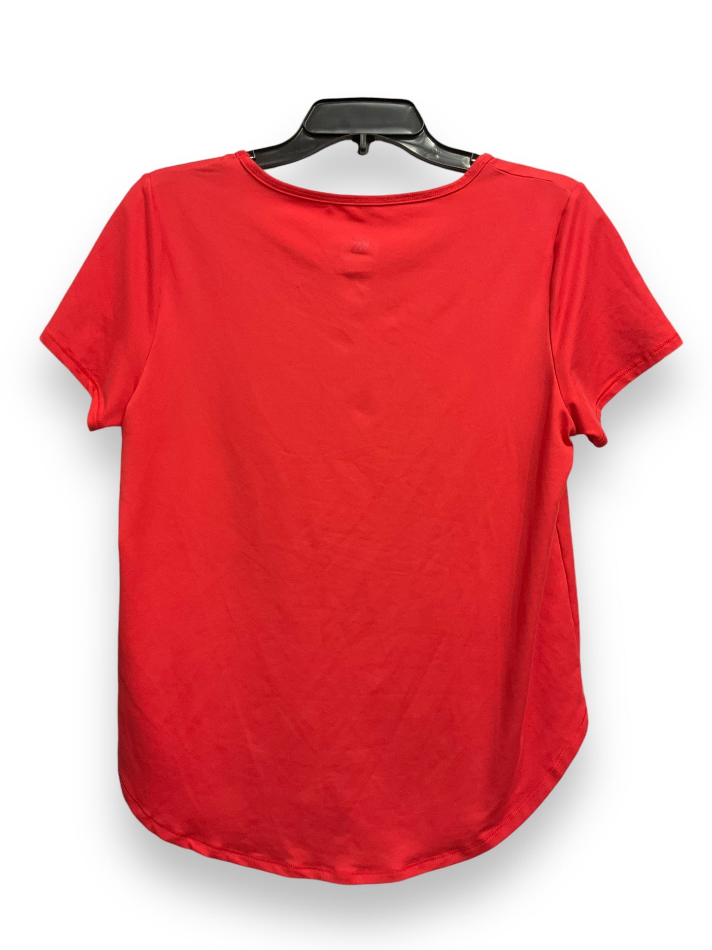 Athletic Top Short Sleeve By All In Motion In Red, Size: M