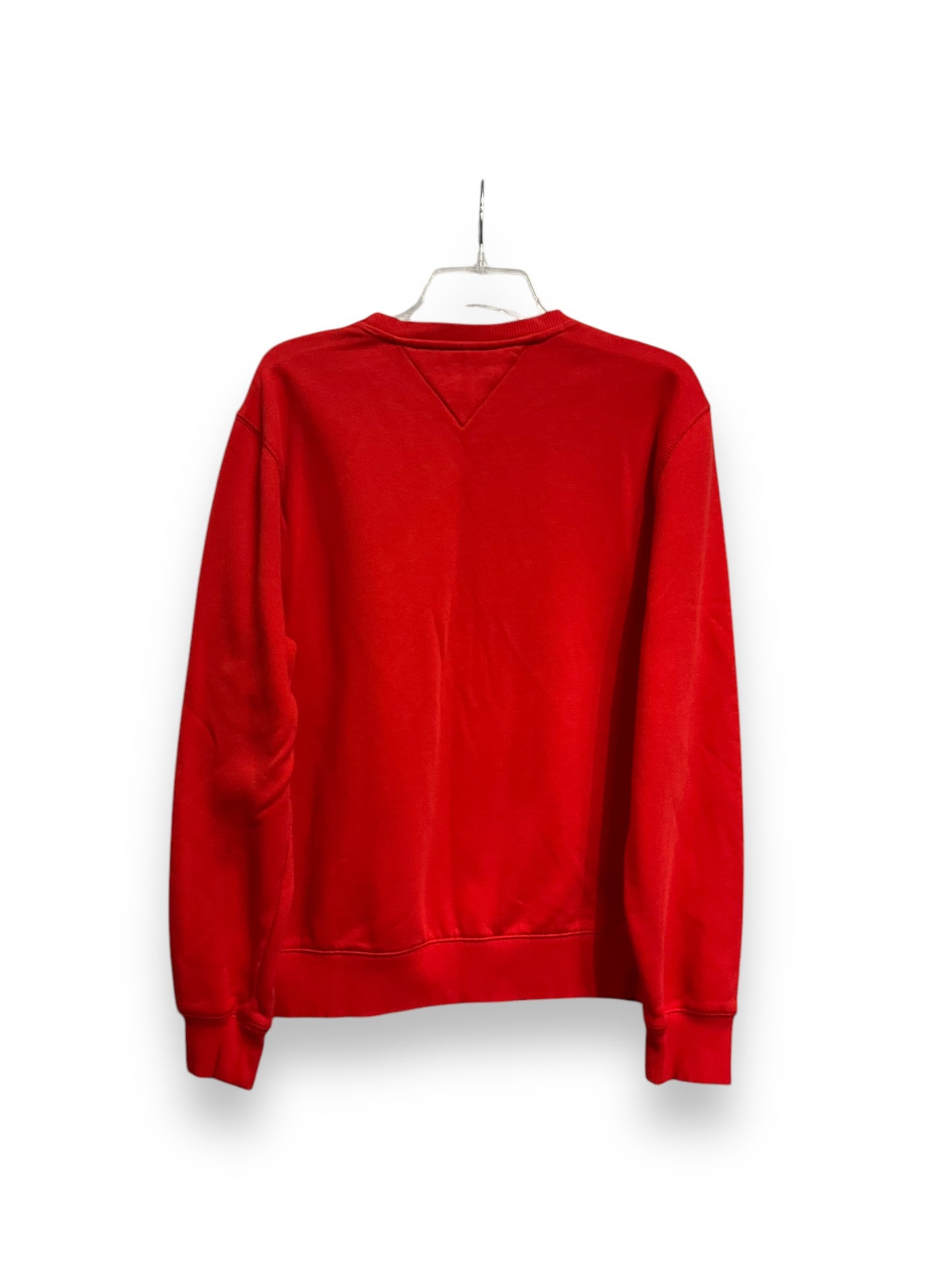 Sweatshirt Crewneck By Tommy Hilfiger In Red, Size: L