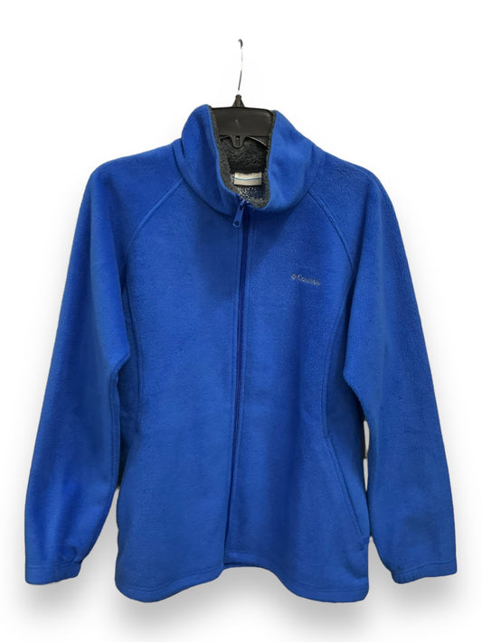 Jacket Fleece By Columbia In Ombre Print, Size: L