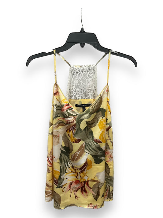 Top Sleeveless By White House Black Market In Floral Print, Size: M