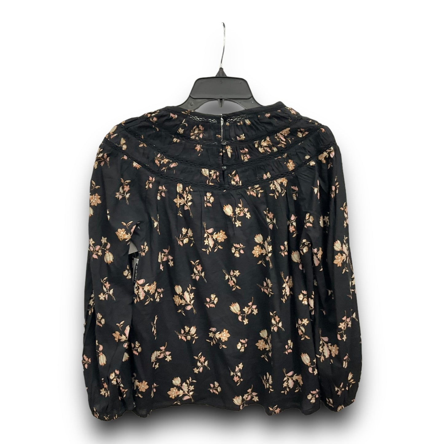 Top Long Sleeve By Old Navy In Floral Print, Size: M