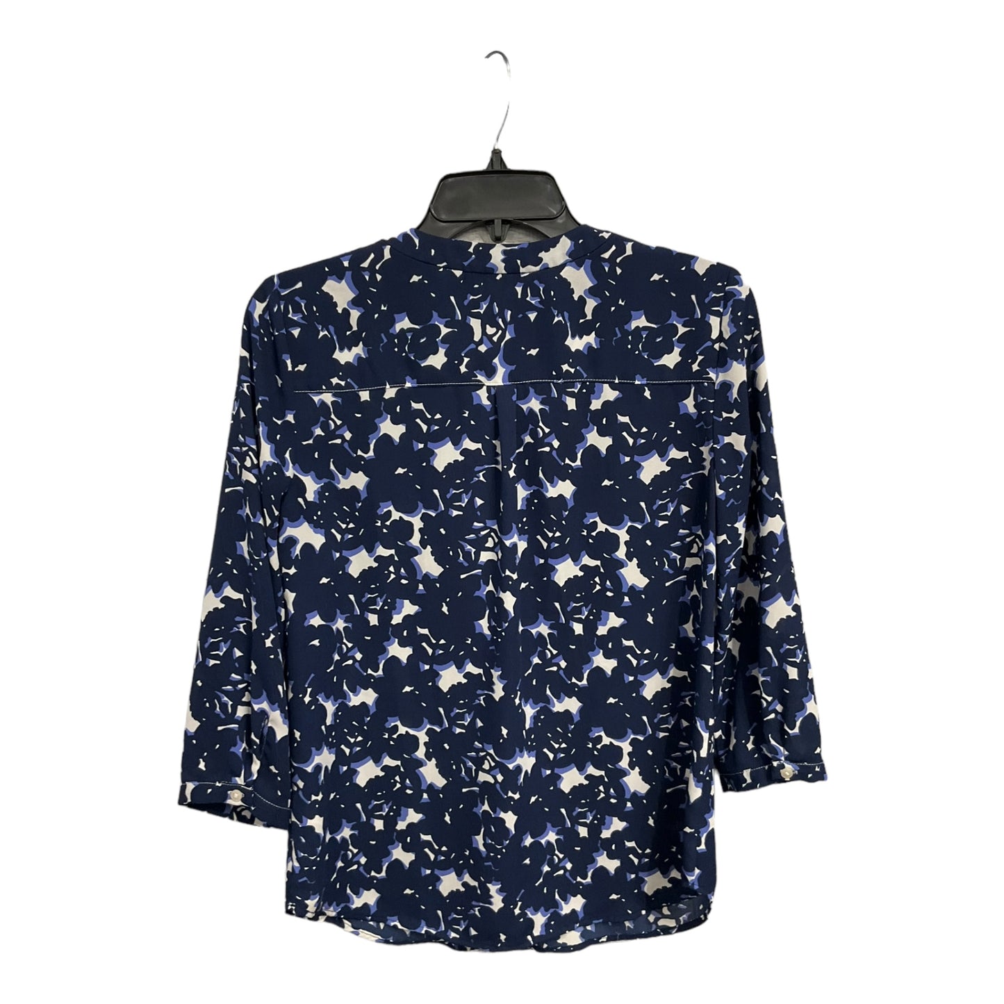 Blouse Long Sleeve By Loft In Floral Print, Size: S