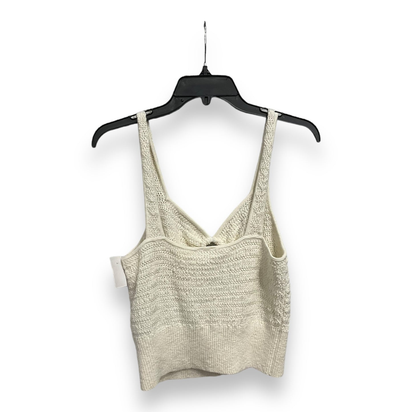 Top Sleeveless By Abercrombie And Fitch In Cream, Size: Xl