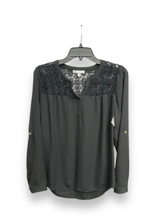 Top Long Sleeve By Dr2 In Black, Size: S