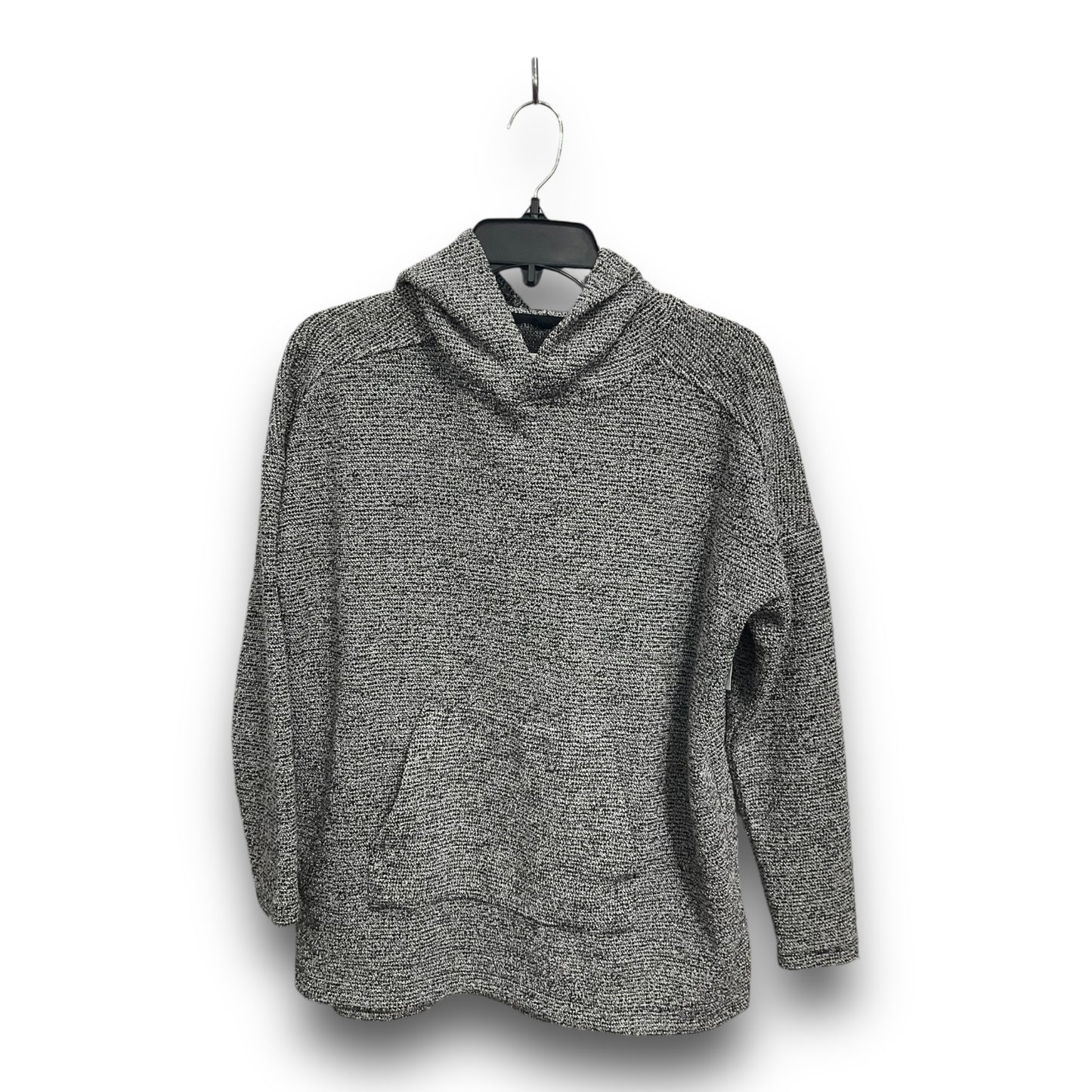 Sweatshirt Hoodie By Lou And Grey In Grey, Size: S