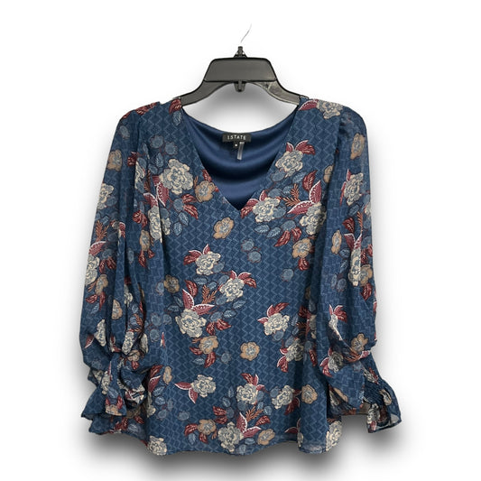 Top Long Sleeve By 1.state In Floral Print, Size: M