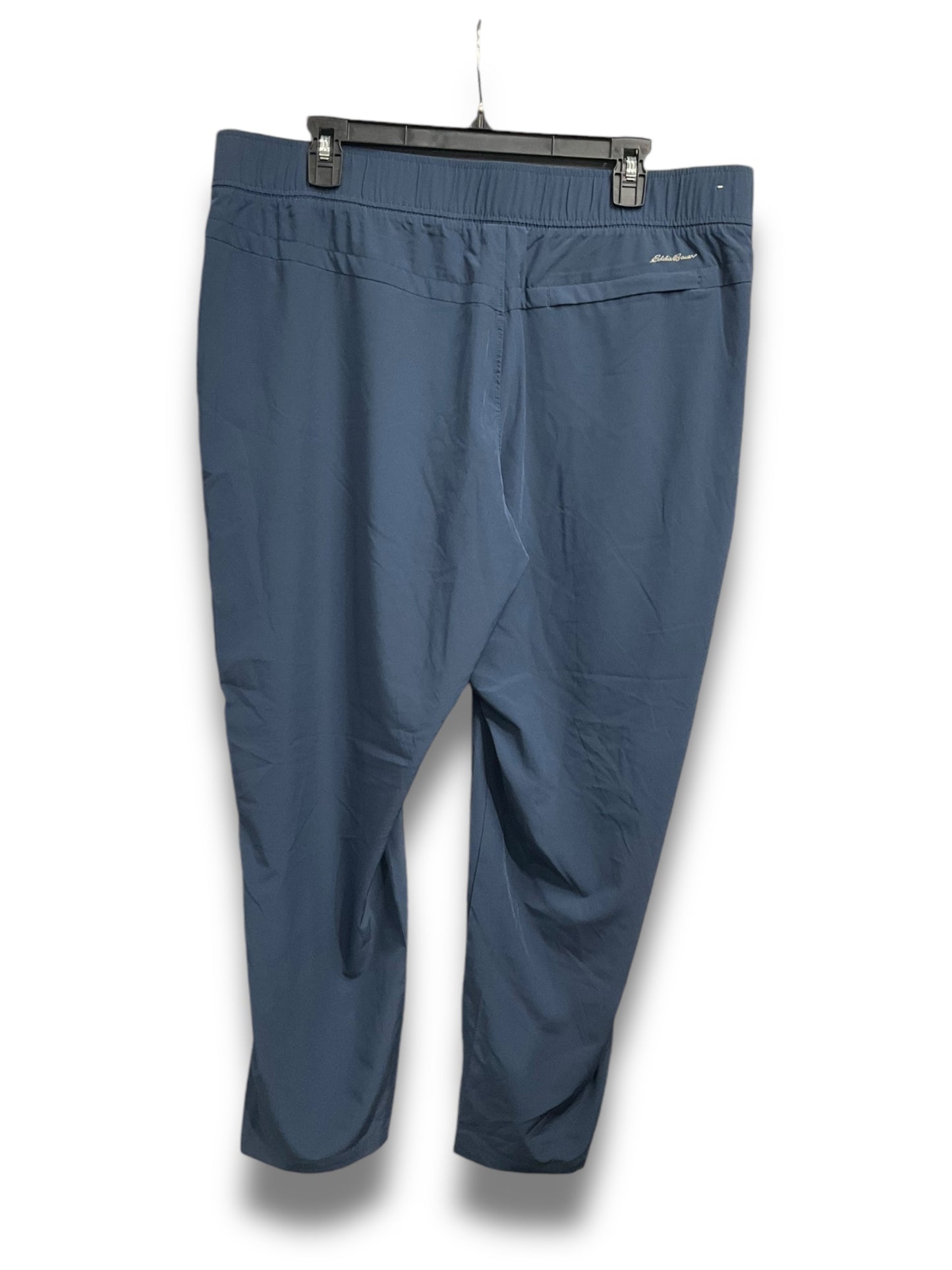 Athletic Pants By Eddie Bauer In Blue, Size: Xl