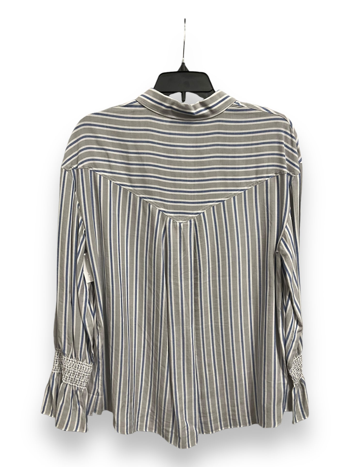 Top Long Sleeve By Laundry In Striped Pattern, Size: Xs