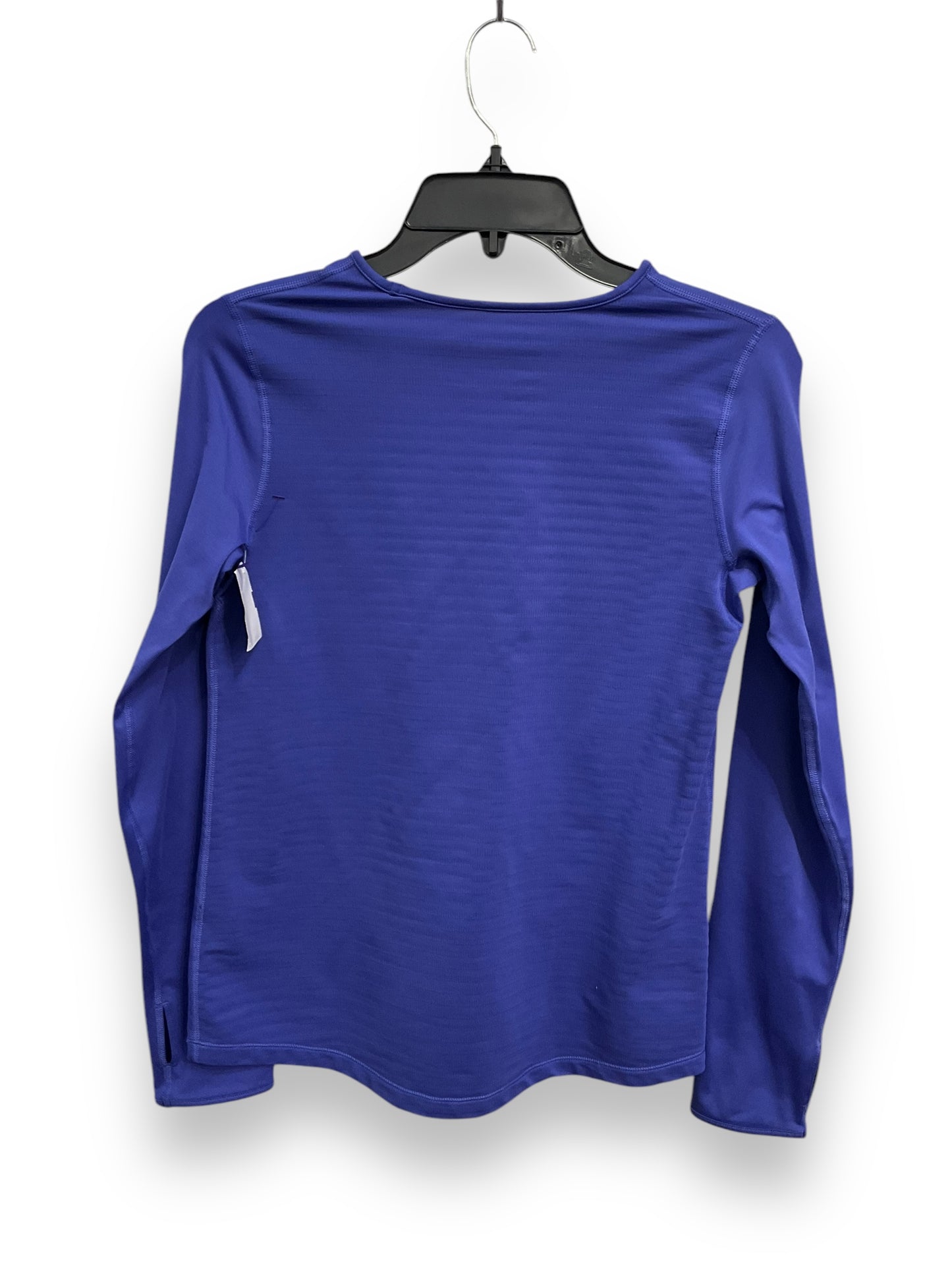 Athletic Top Long Sleeve Crewneck By Spyder In Blue, Size: Xl