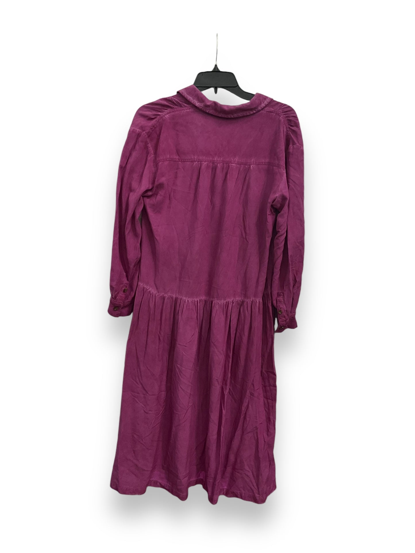 Dress Casual Midi By Pilcro In Purple, Size: Xs