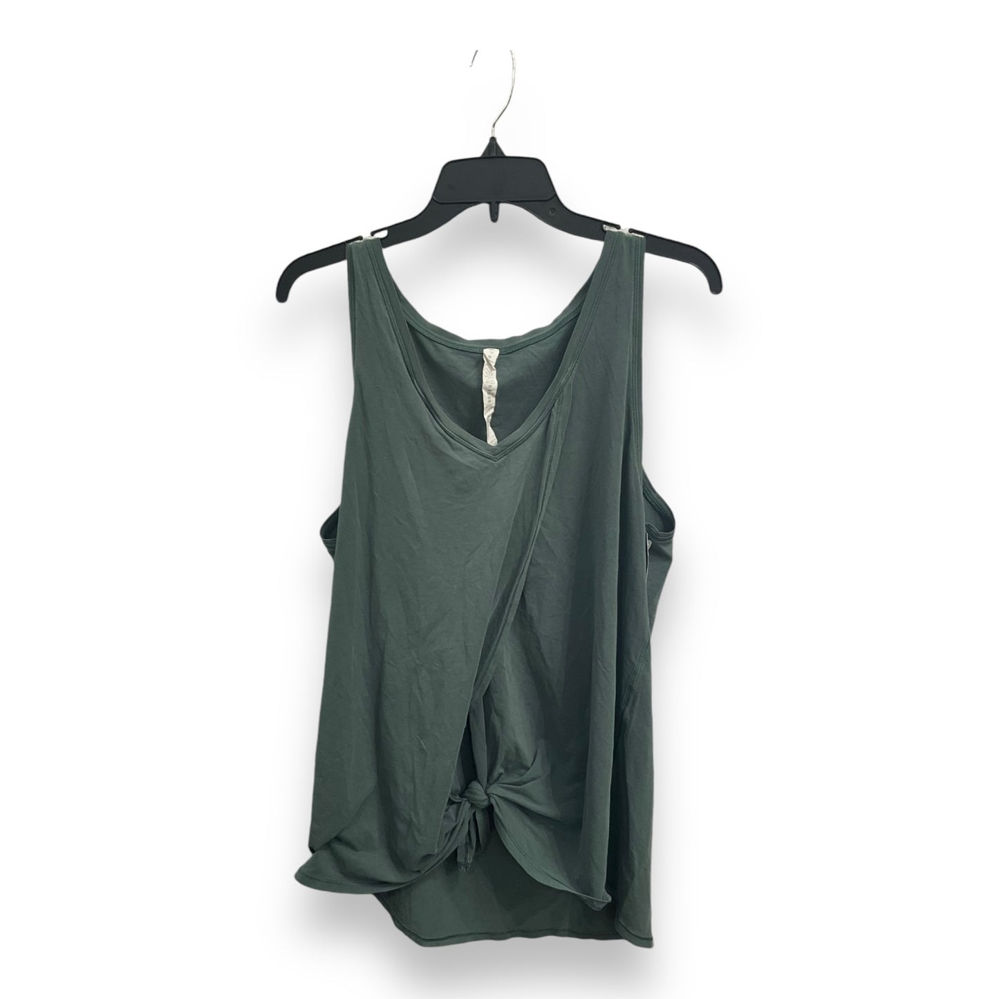 Athletic Tank Top By Lululemon In Green, Size: M