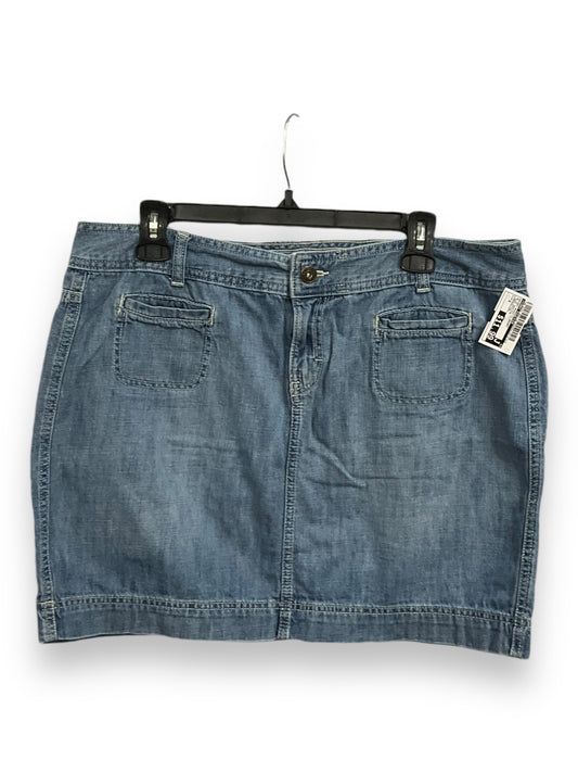 Skirt Mini & Short By Tommy Hilfiger In Blue Denim, Size: S