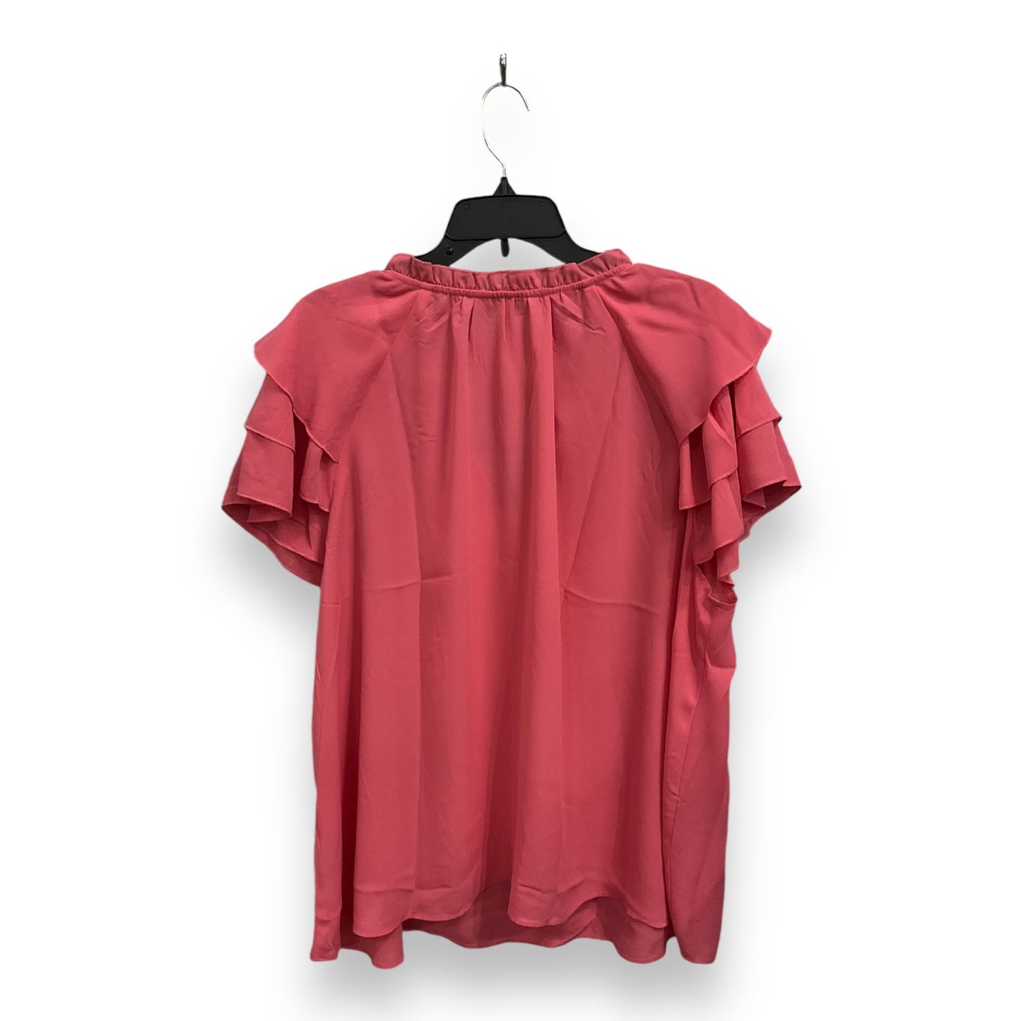 Top Short Sleeve By Nanette By Nanette Lepore In Pink, Size: 2x