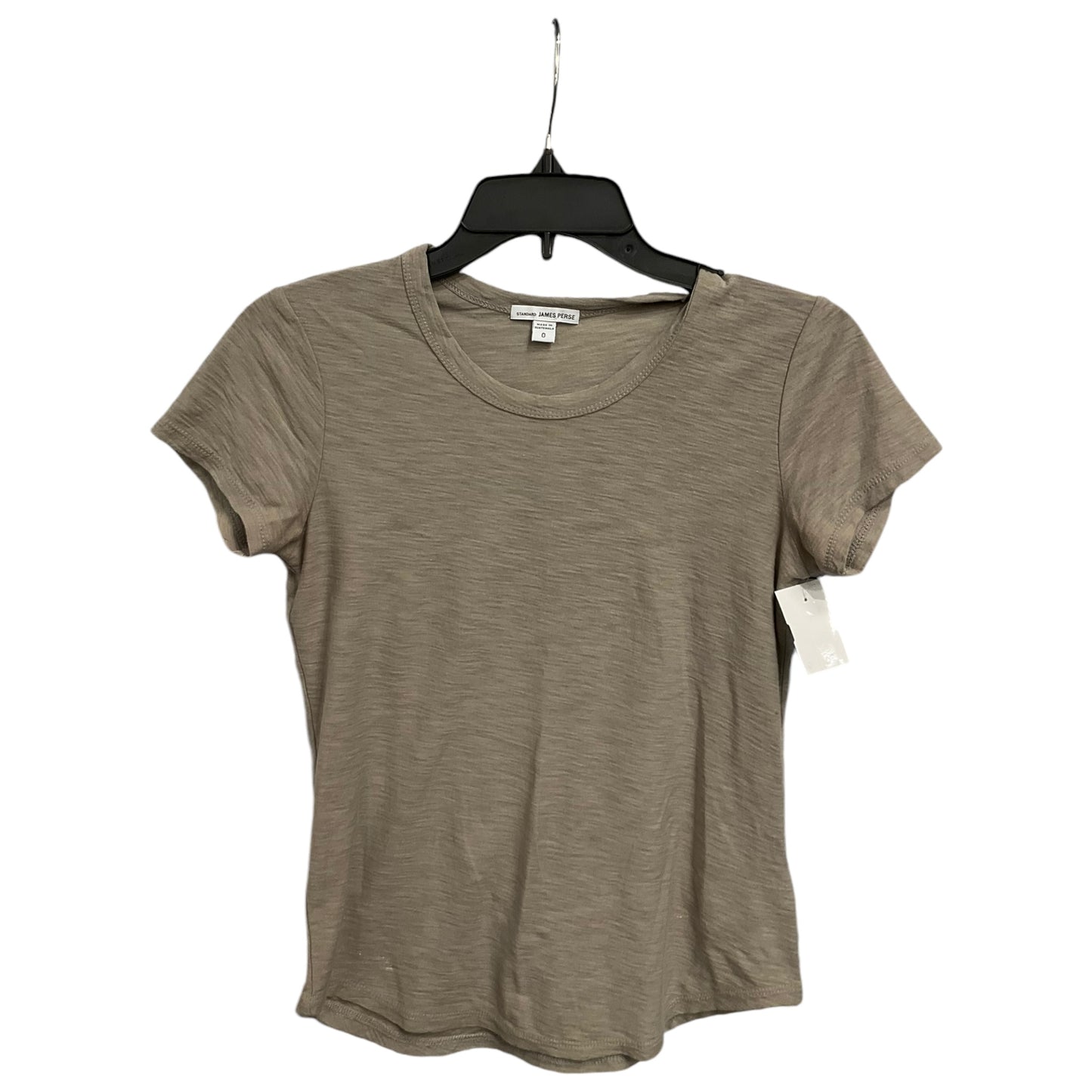 Top Short Sleeve Basic By James Perse In Tan, Size: Xs