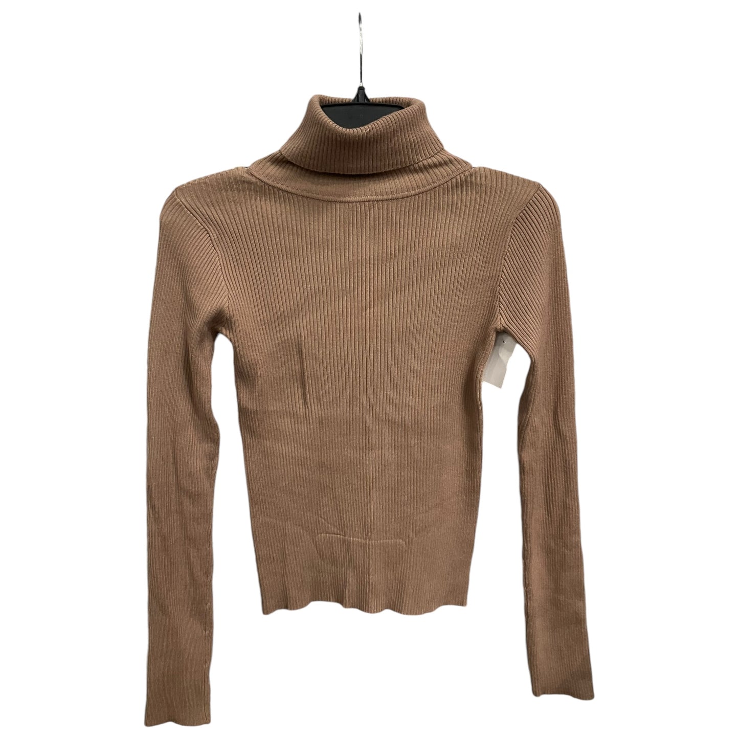 Top Long Sleeve By John + Jenn In Tan, Size: Xs