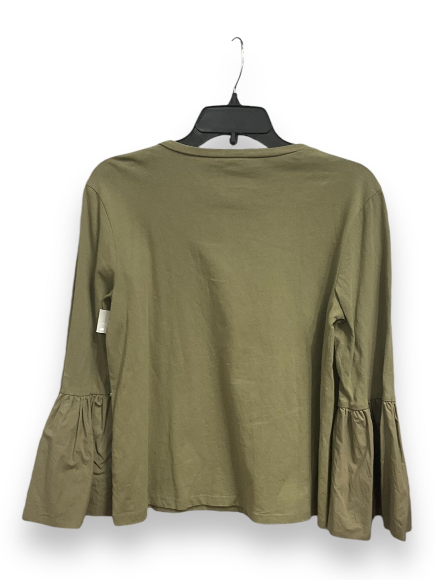 Top 3/4 Sleeve By English Factory In Green, Size: M